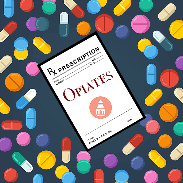 Opioid prescription pills doctor's order